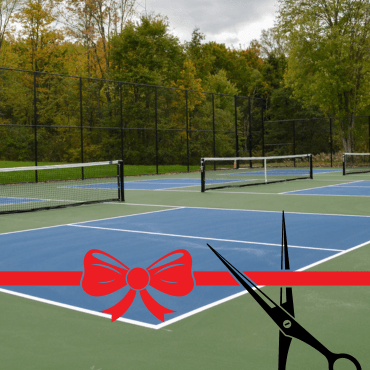 Pickleball Ribbon Ceremony
