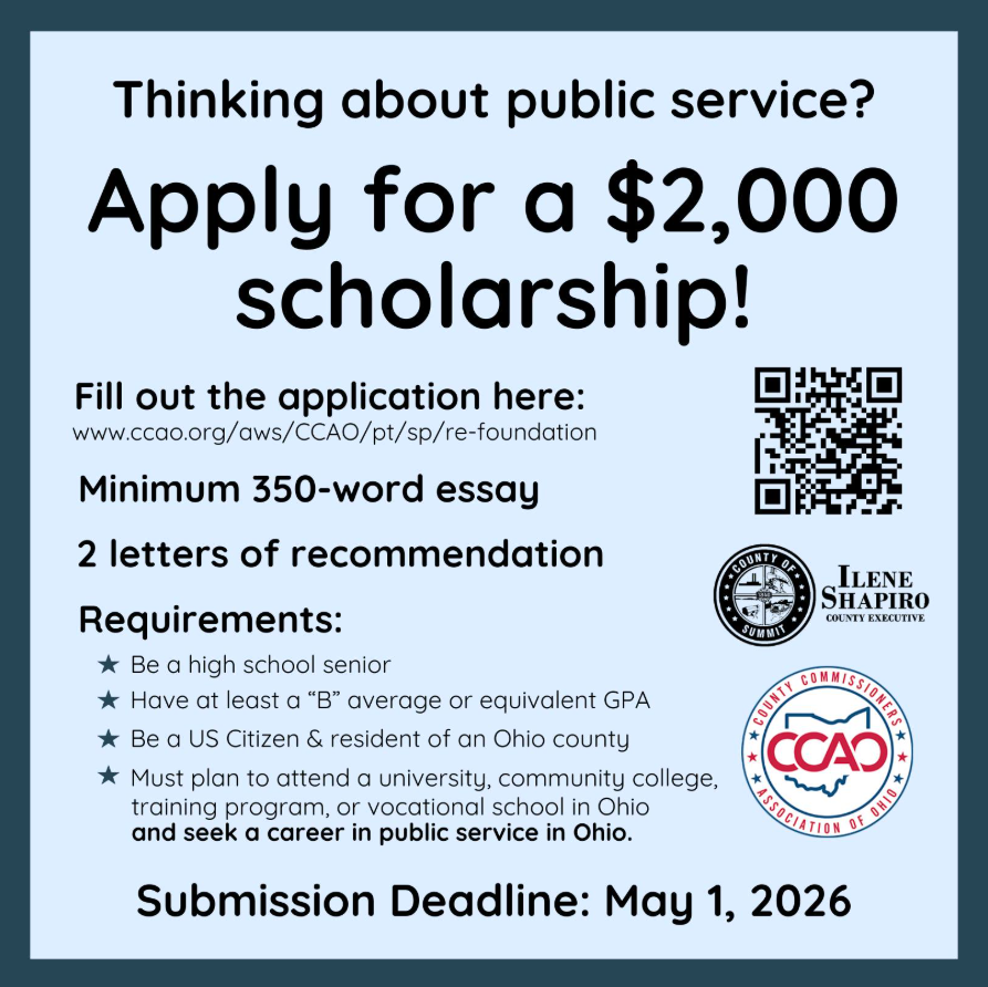 CCAO Scholarship 2026
