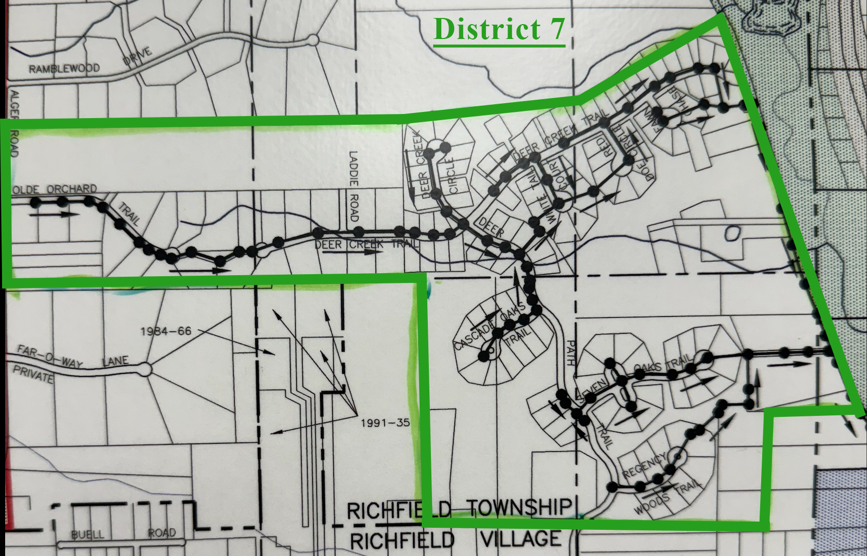 Map of District 7