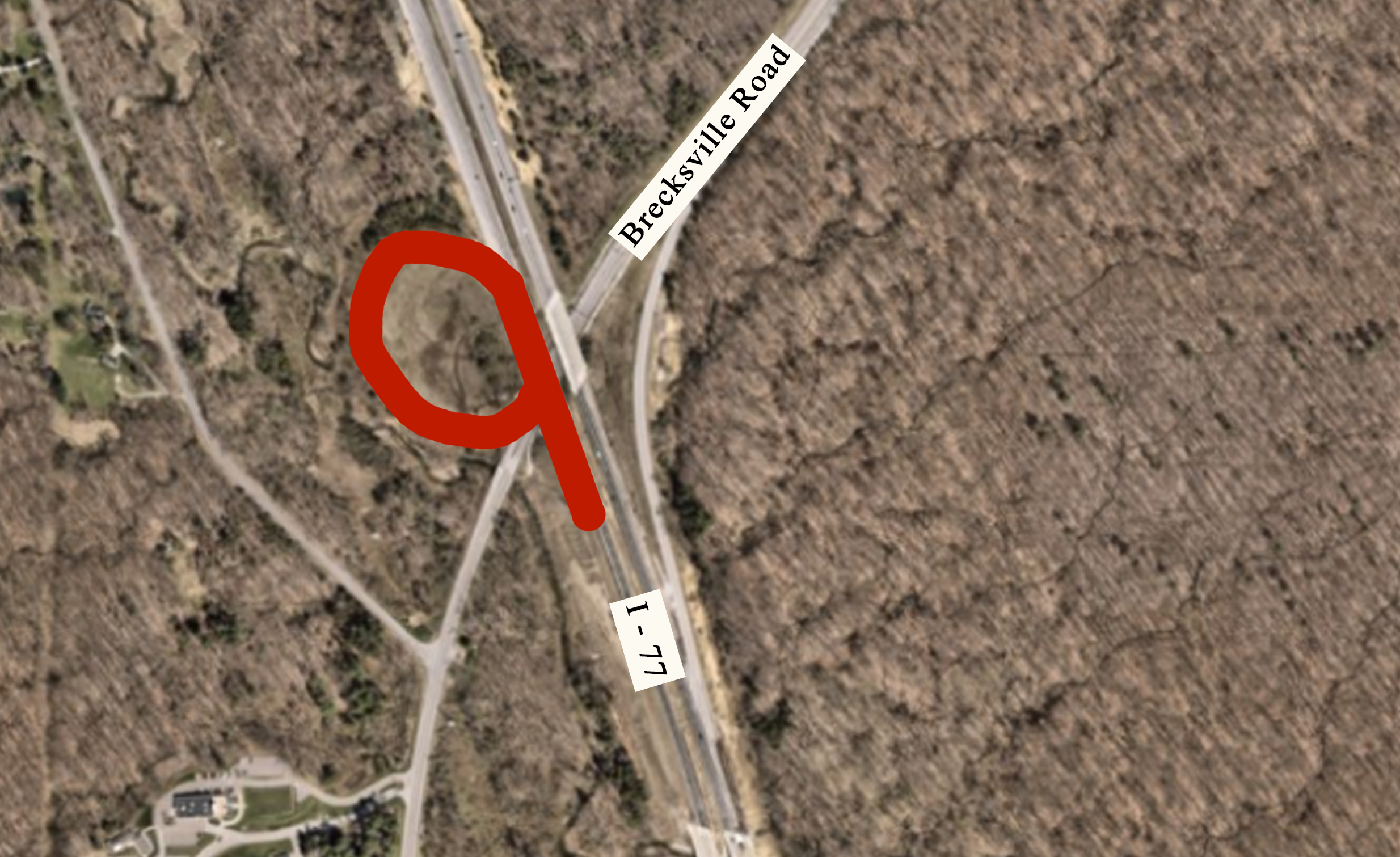 SR 21 to SR I-77 SB Ramp Closed